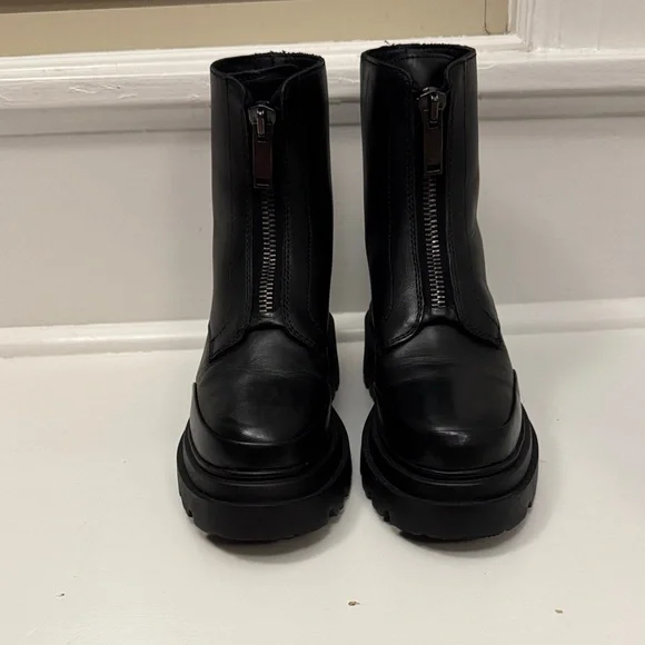 Thursday Boot Company Black Women's Combat Boots - Picture 2 of 6